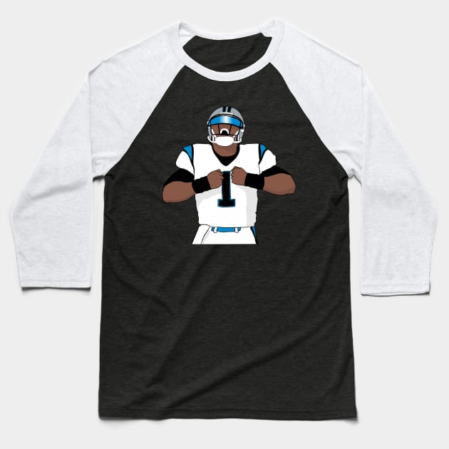 Cam Newton Baseball T-Shirt by SickSticksCo